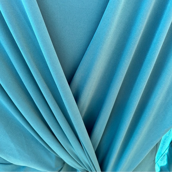 Charter Club Wrap Teal Dress XXL - Picture 3 of 6